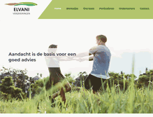 Tablet Screenshot of elvani.nl